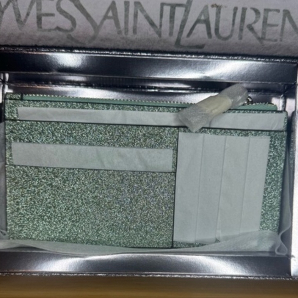 Kate Spade Sparkling Mint Wristlet - Picture 2 of 5
